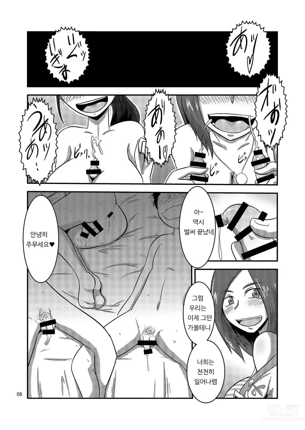 Page 10 of doujinshi Kaettekita Goukai Bitch!