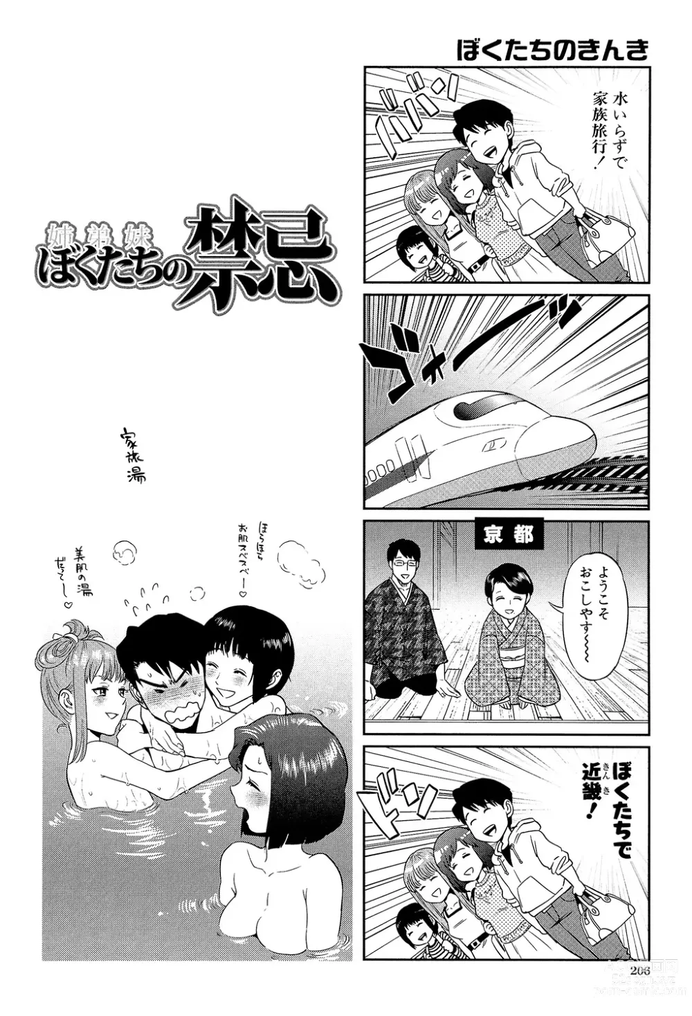 Page 206 of manga Boku-tachi no Kinki