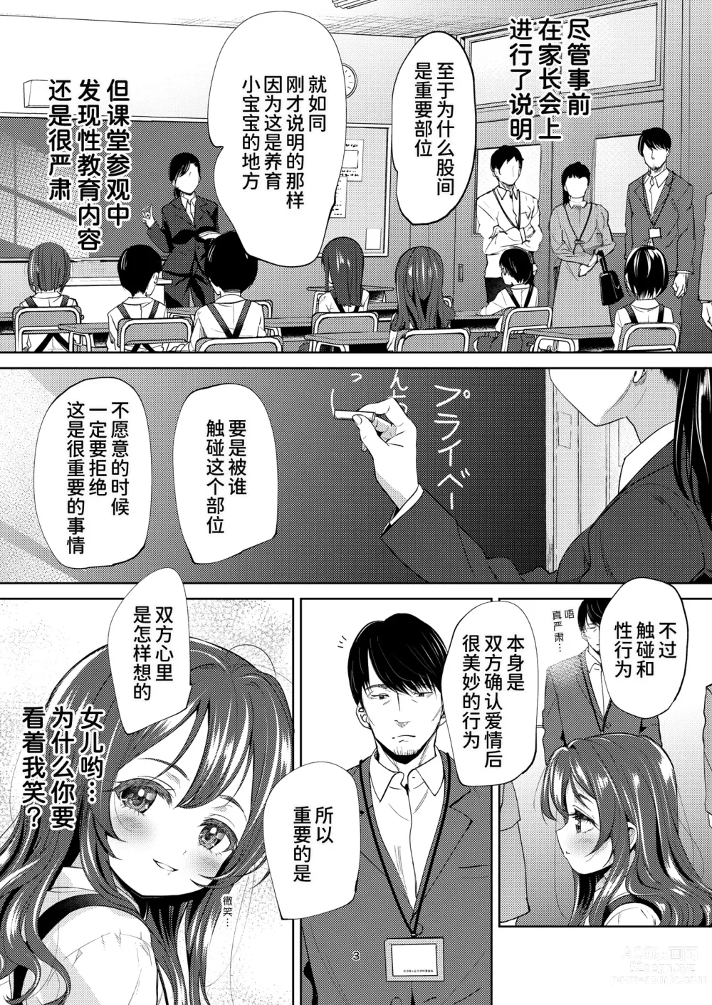 Page 4 of doujinshi Chichi + Musume + Sex =