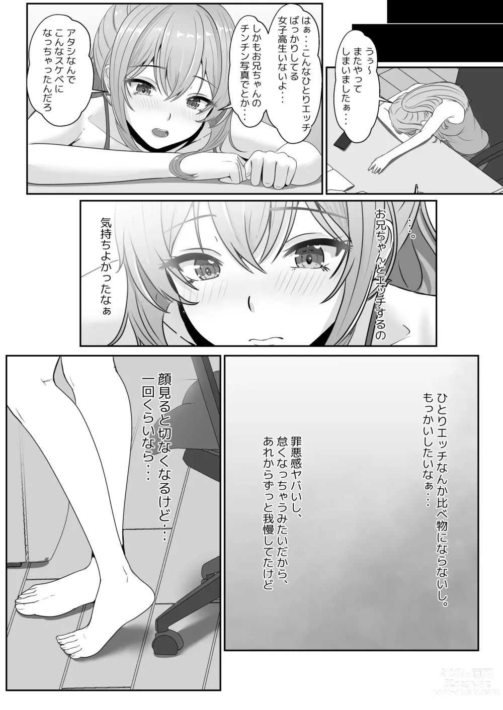 Page 12 of doujinshi Gimai ga Suiminyaku Nomaseyou to Shite Kurun desu kedo... 2