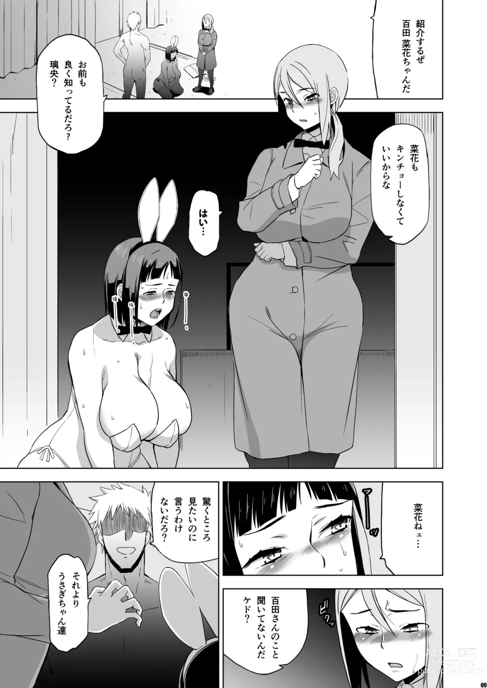 Page 8 of doujinshi Kimi wa Yasashiku Netorareru Gaiden -Momota Nanoha- Vol.2