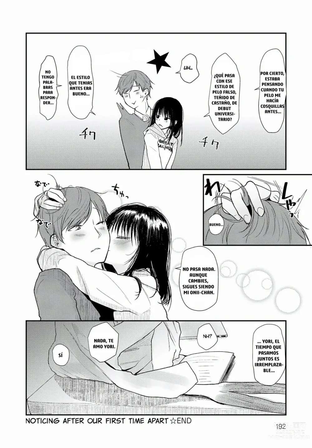 Page 22 of manga Hanarete Hajimete Kizuku Koto