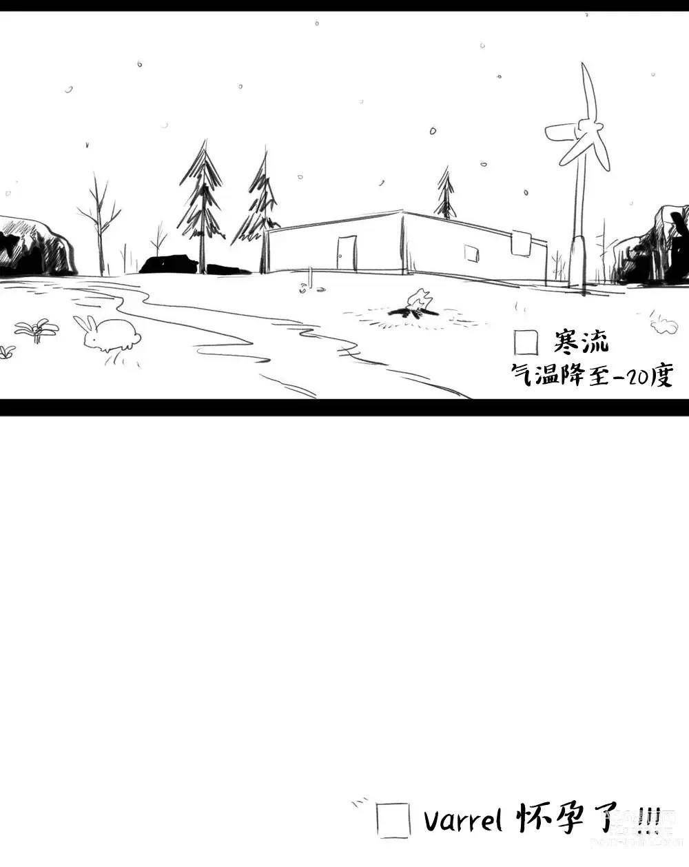 Page 12 of doujinshi 림월드 생존일지 -1- ｜龙人坏女孩 -01-【Rimworld漫画】