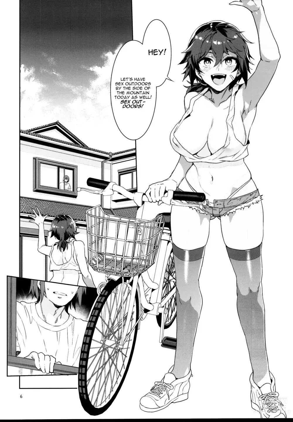 Page 6 of doujinshi Teisou Kannen Zero No Onna Tomodachi Mizuryu Kei spanish