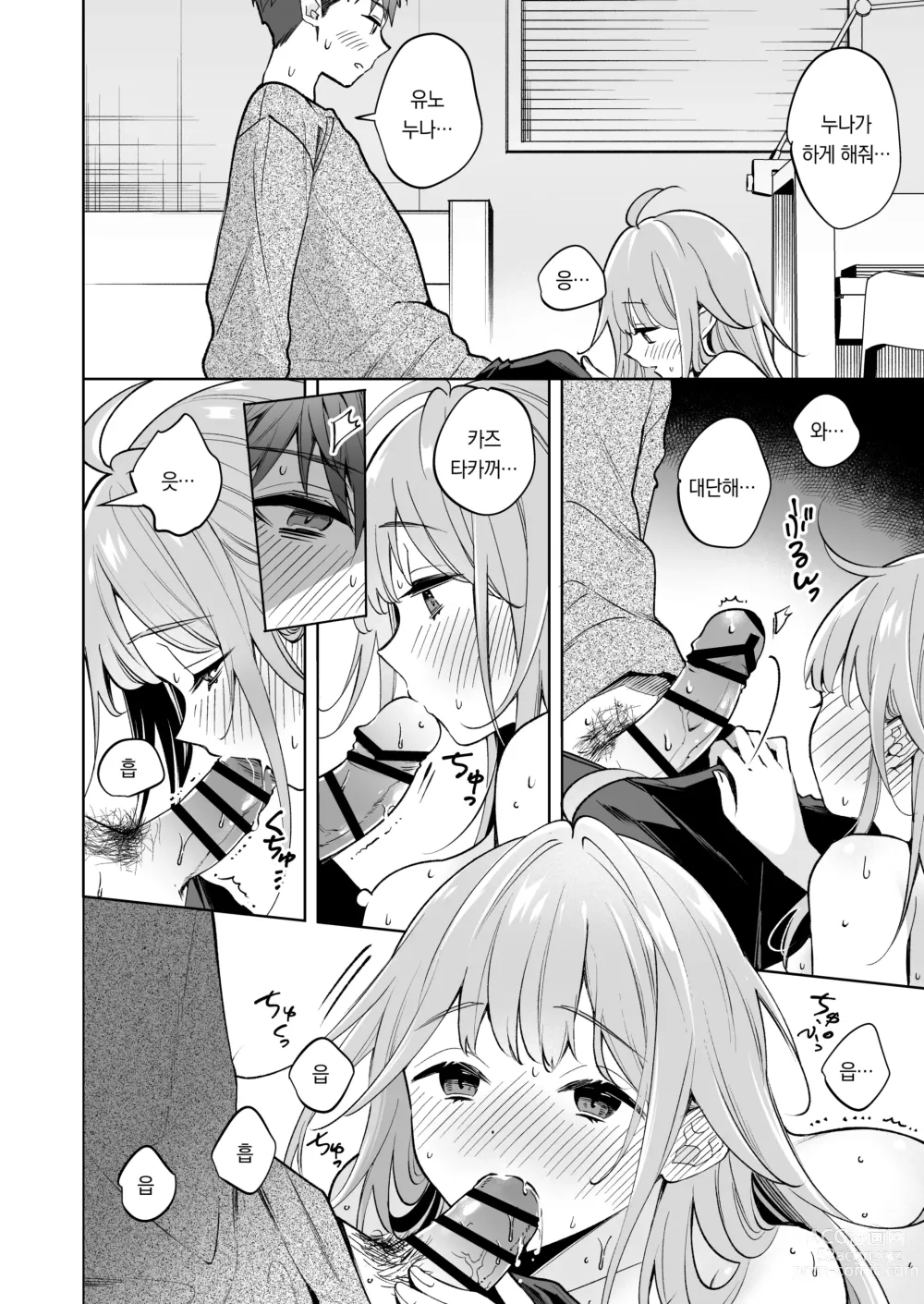 Page 15 of doujinshi 누나는 네가 좋아