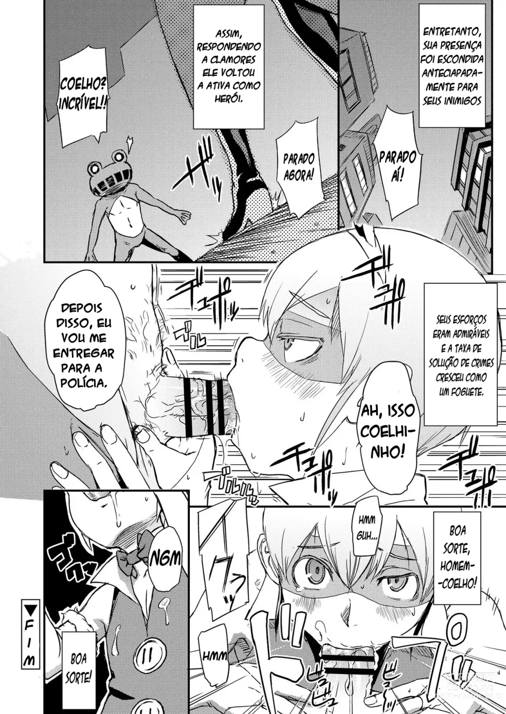 Page 18 of manga Vença! Homem-coelho