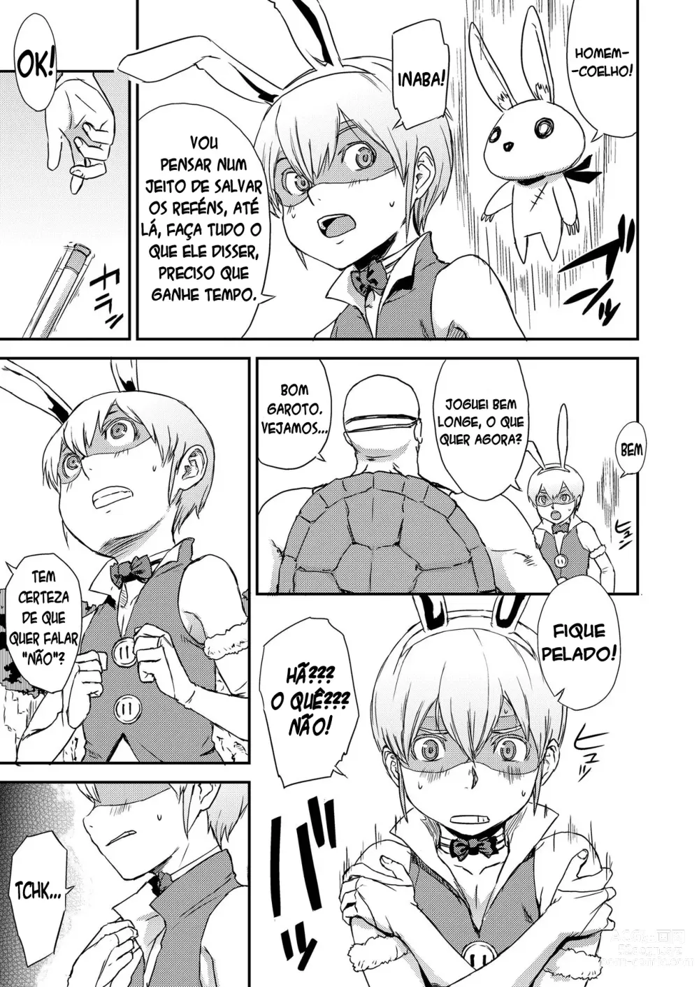 Page 3 of manga Vença! Homem-coelho