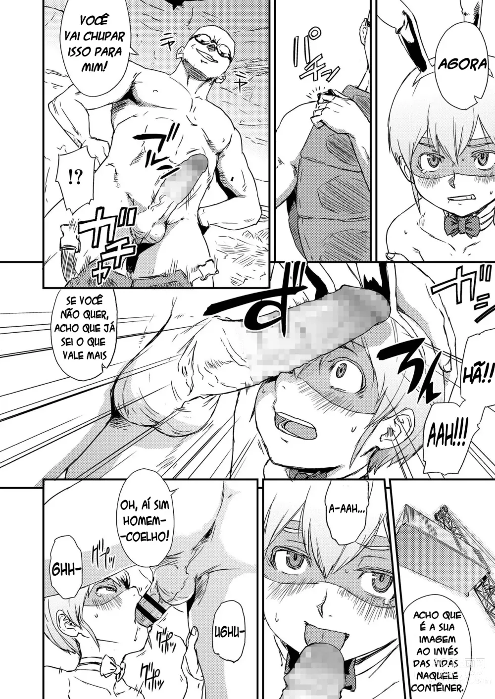Page 6 of manga Vença! Homem-coelho