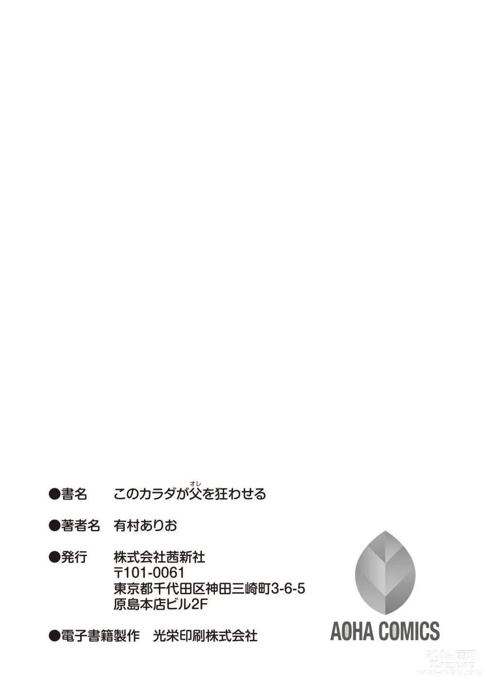 Page 183 of manga Kono Karada ga Chichi o Kuruwaseru