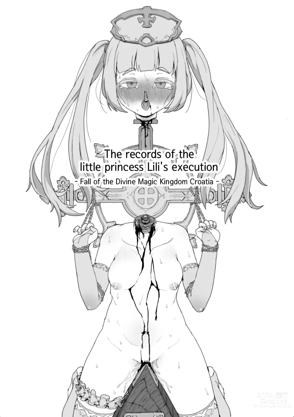 Page 2 of doujinshi 49.princess Lilis execution