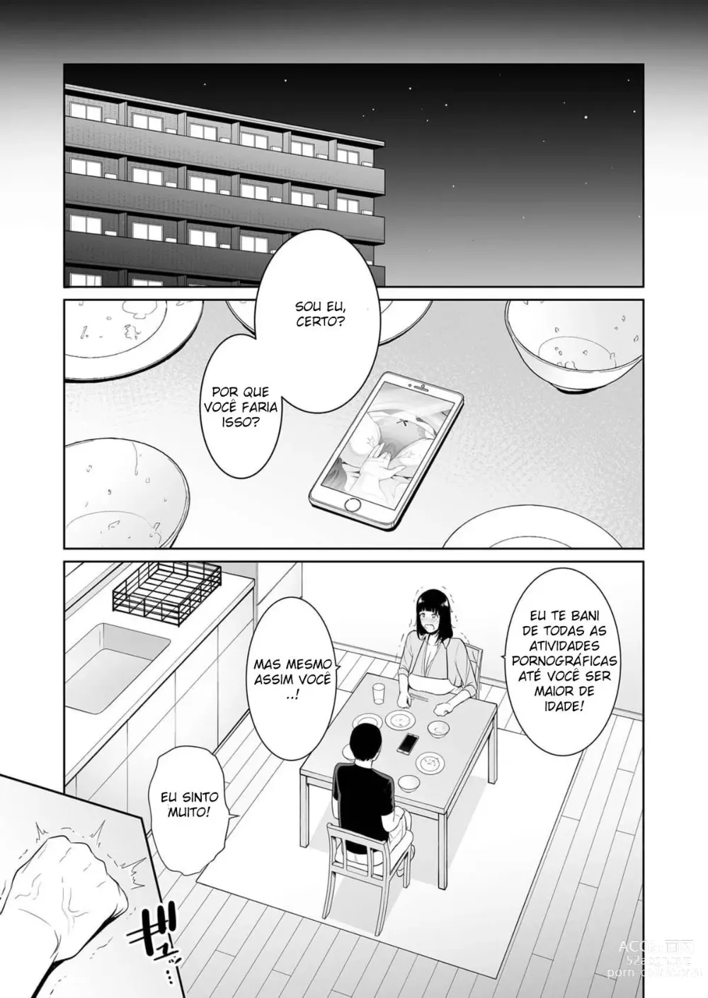 Page 8 of doujinshi Musuko ni Matagaru Hi ~Haha to Musuko no Hamedori Kiroku~
