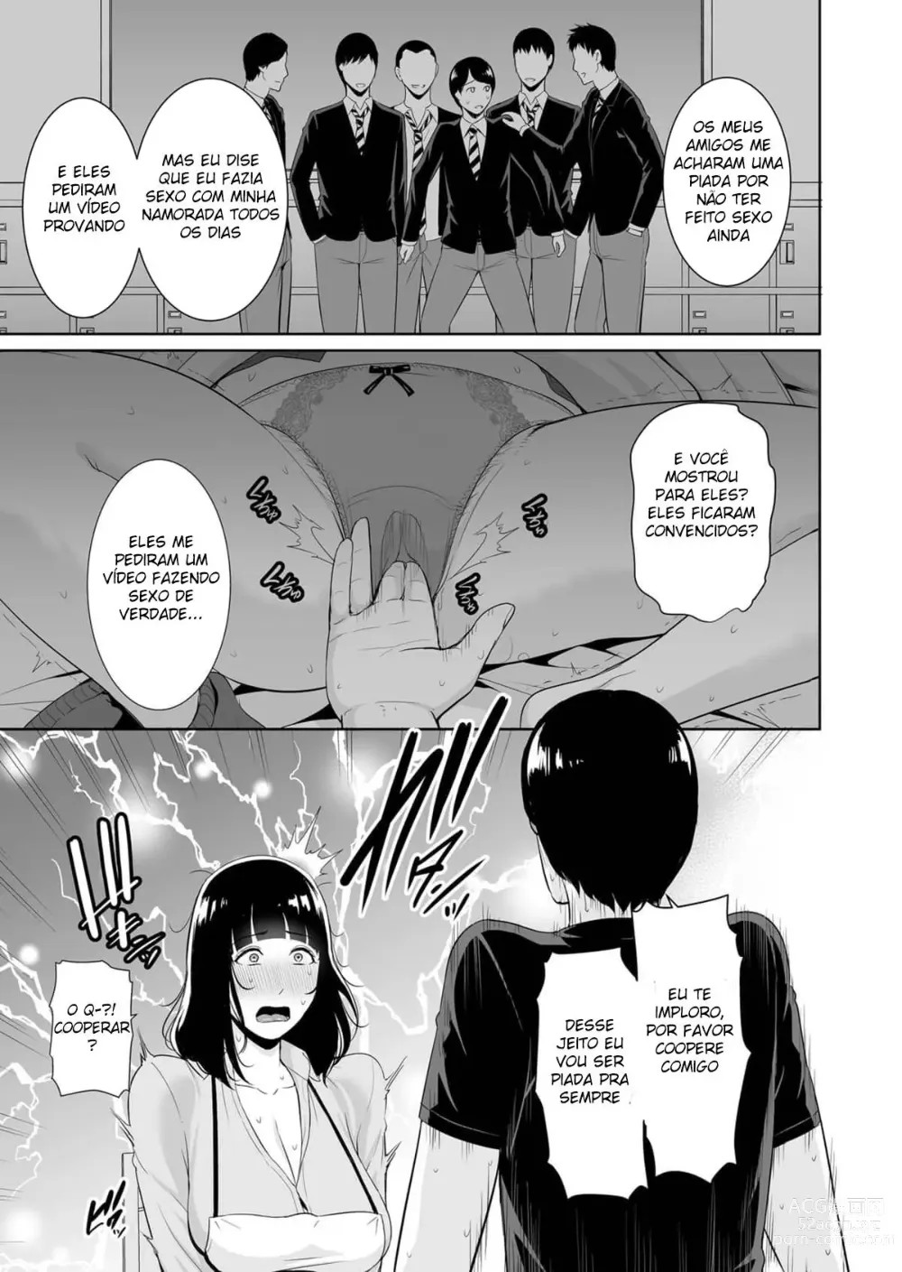 Page 10 of doujinshi Musuko ni Matagaru Hi ~Haha to Musuko no Hamedori Kiroku~