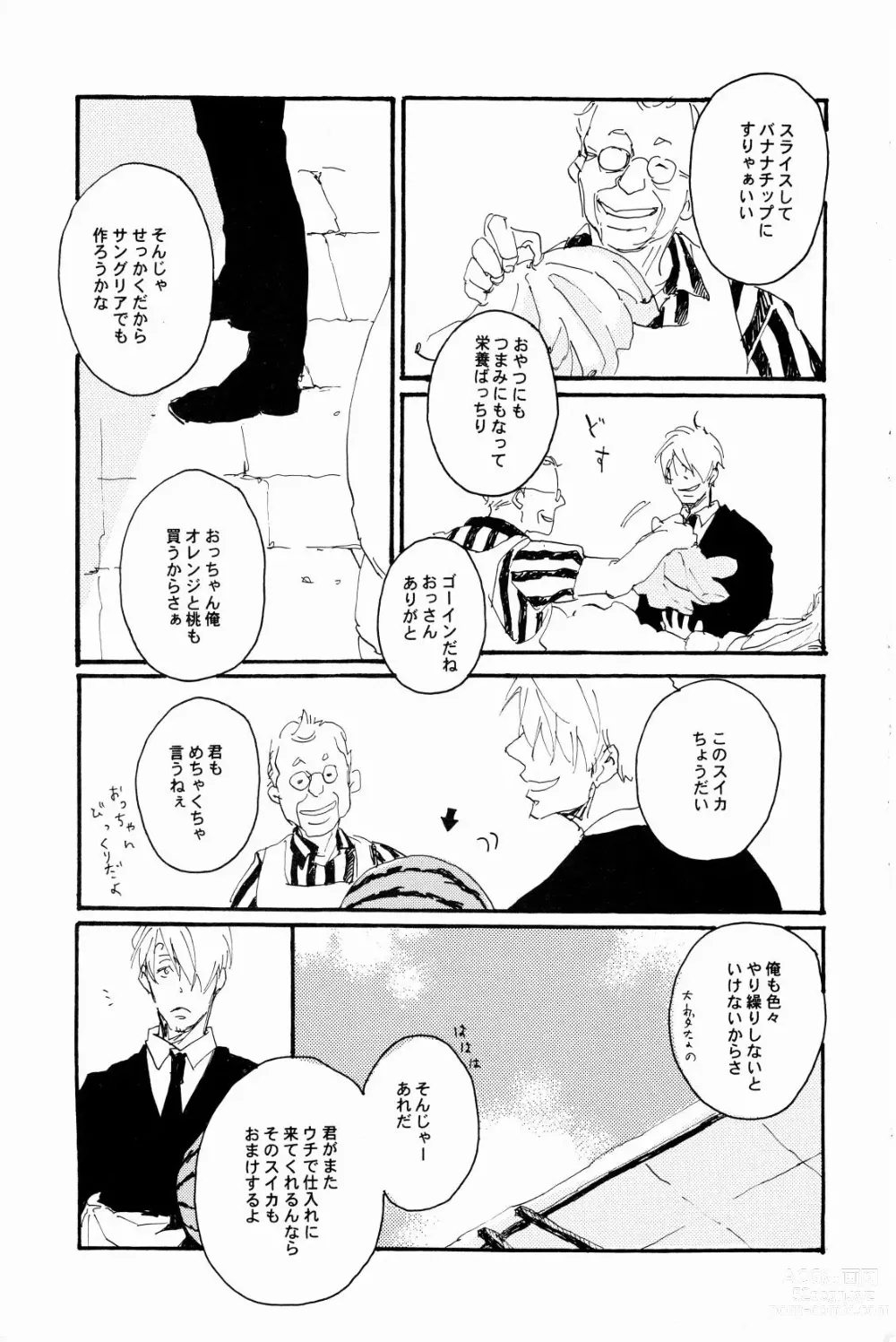 Page 8 of doujinshi マホロバホゾン