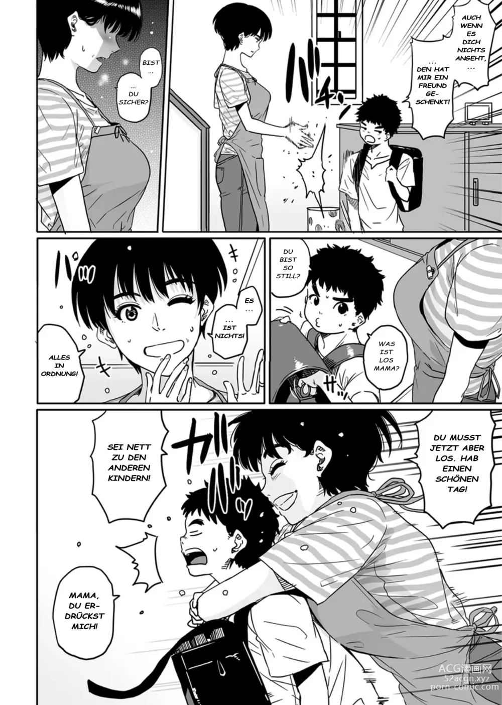 Page 2 of manga Okaa-san no Koubi. (decensored)