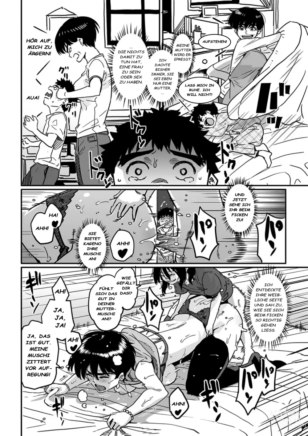 Page 10 of manga Okaa-san no Koubi. (decensored)