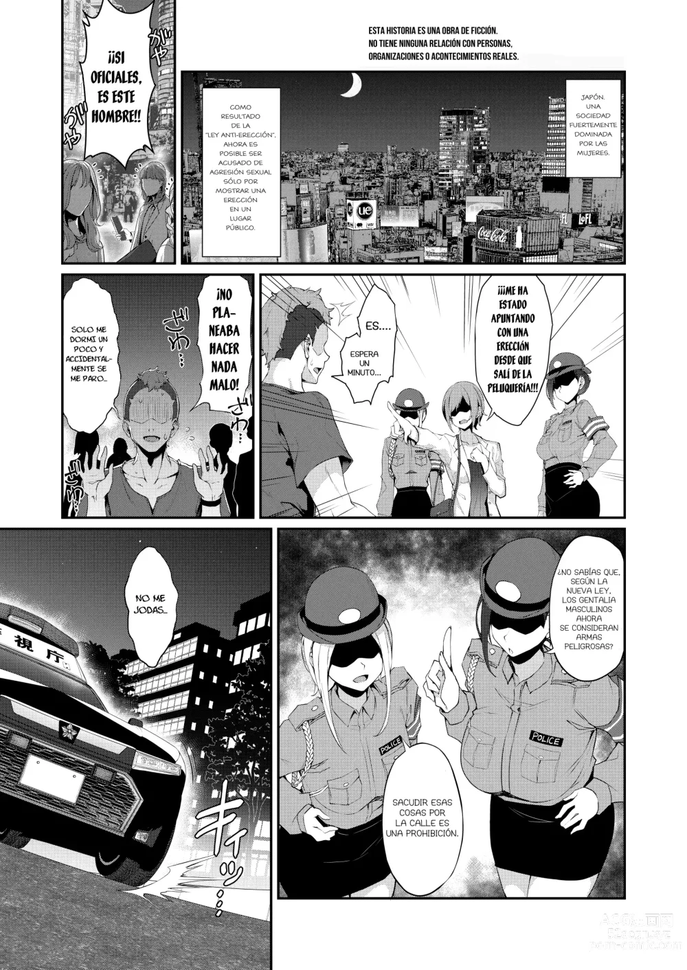 Page 3 of doujinshi SEX POLICE <Bokki Taisakubu> Utsunomiya Saki no Nichijou