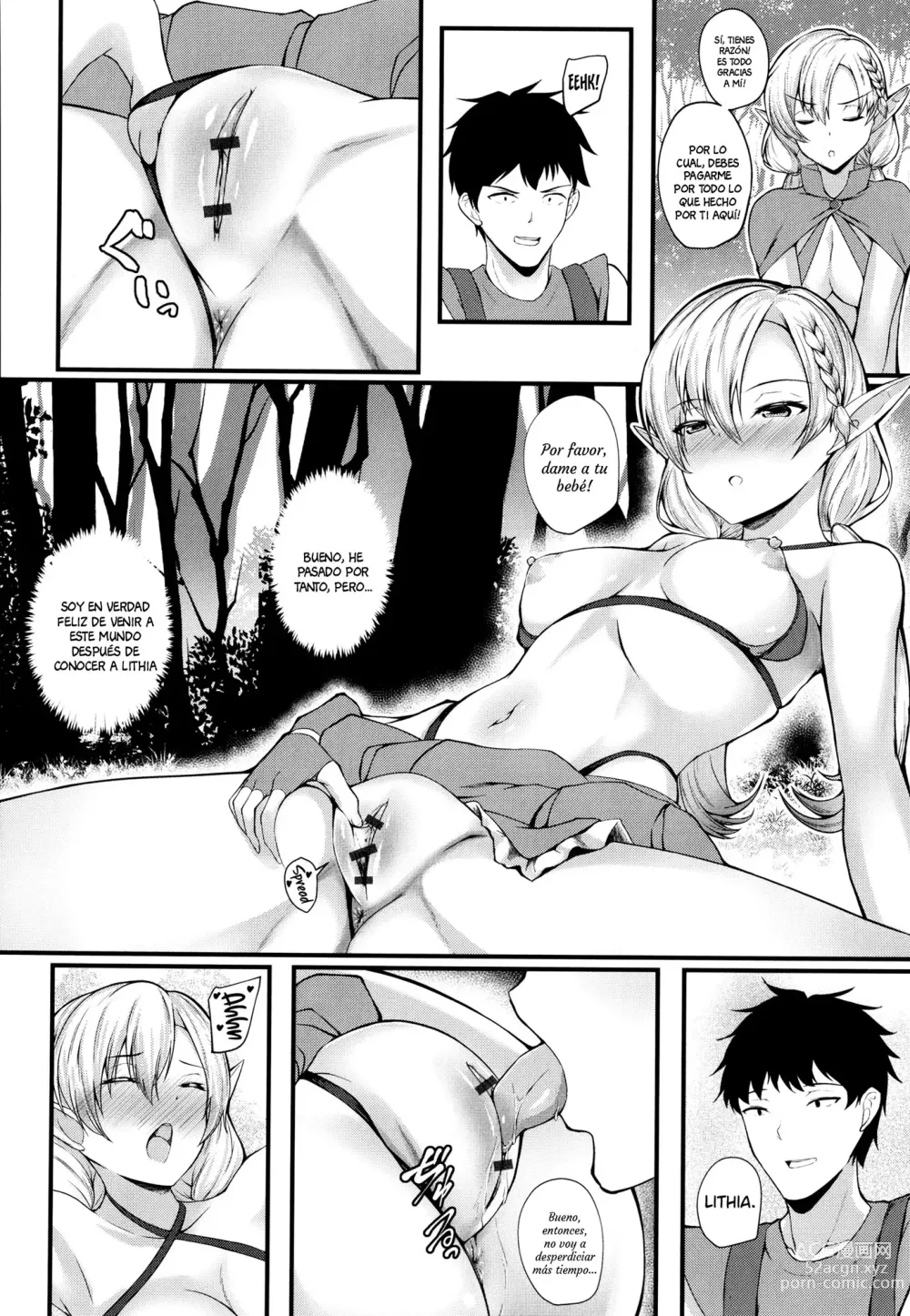 Page 4 of manga Isekai de Sexo Anal