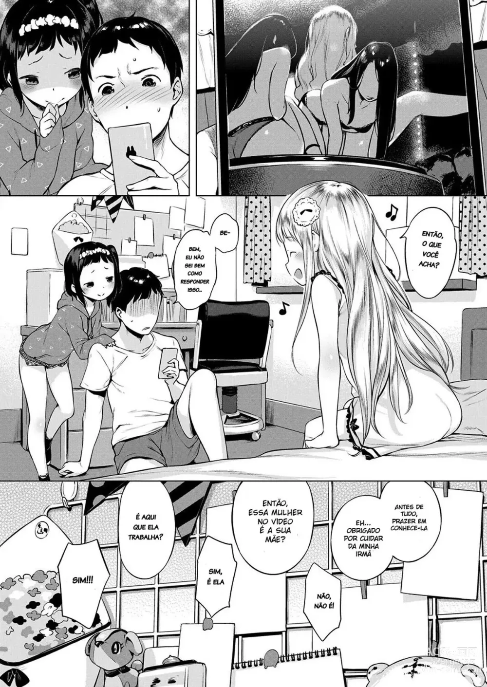 Page 2 of manga Intruding Stripping!