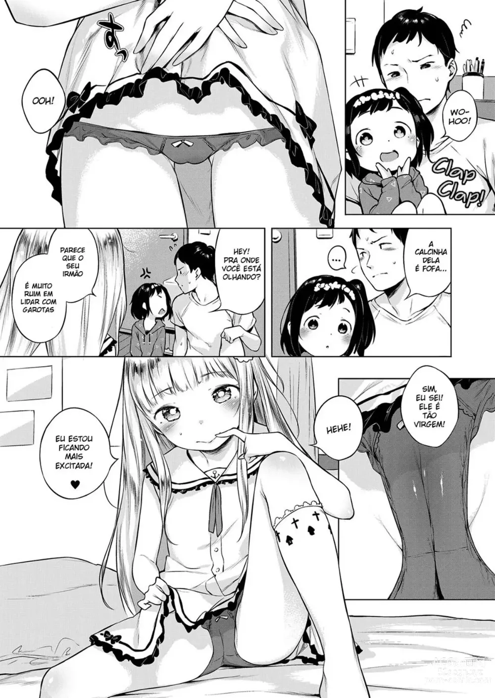Page 7 of manga Intruding Stripping!