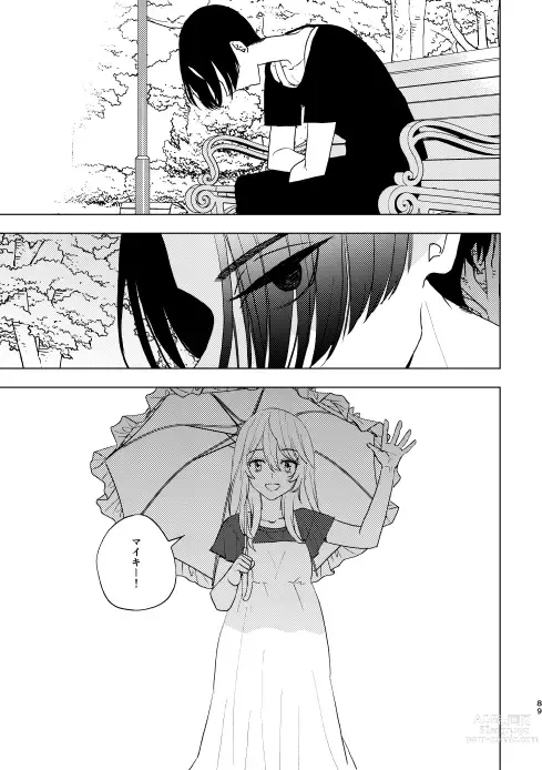 Page 88 of doujinshi Doushitatte Sukuwarenai yo.