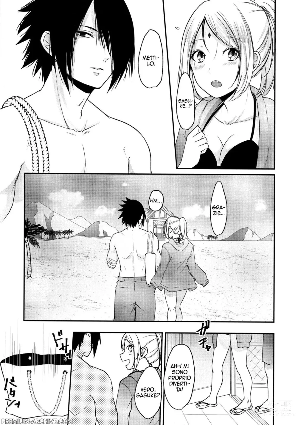 Page 17 of doujinshi Luna di Miele al Mare