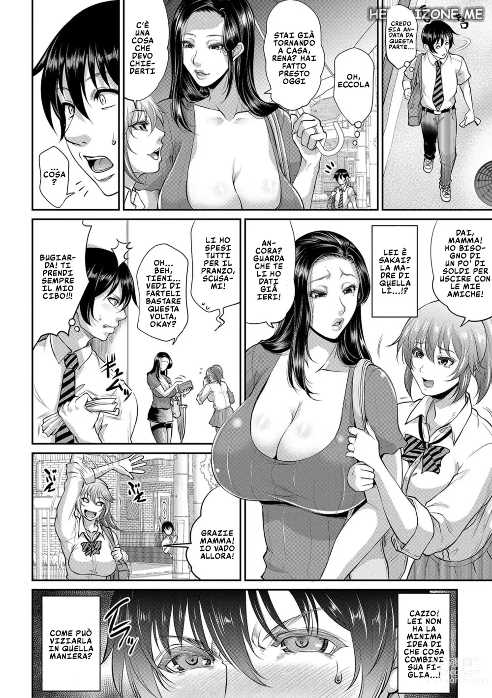 Page 6 of manga Con la Mamma della Mia Bulla