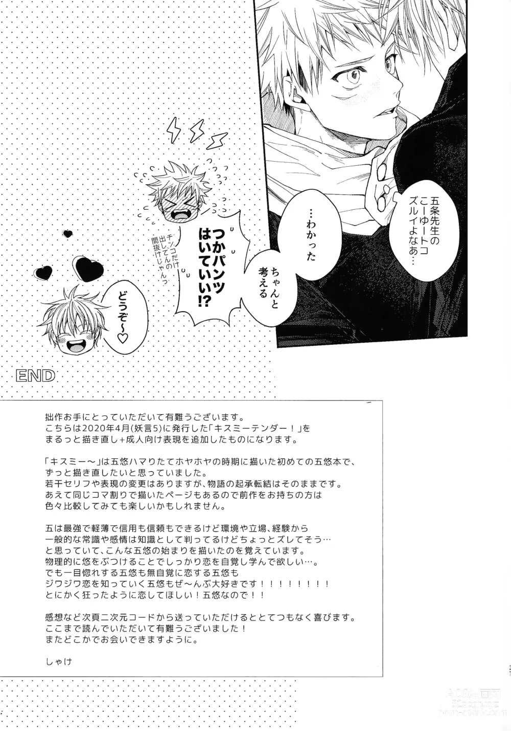 Page 26 of doujinshi Kiss Me Tender Plus