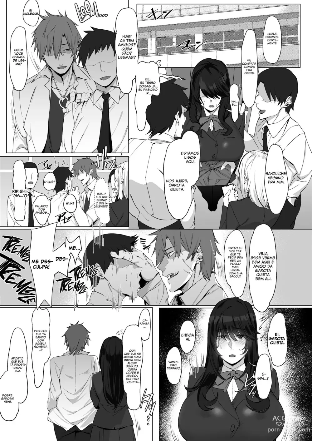 Page 2 of doujinshi Uma Garota Sombria Está tudo Bem para Você?