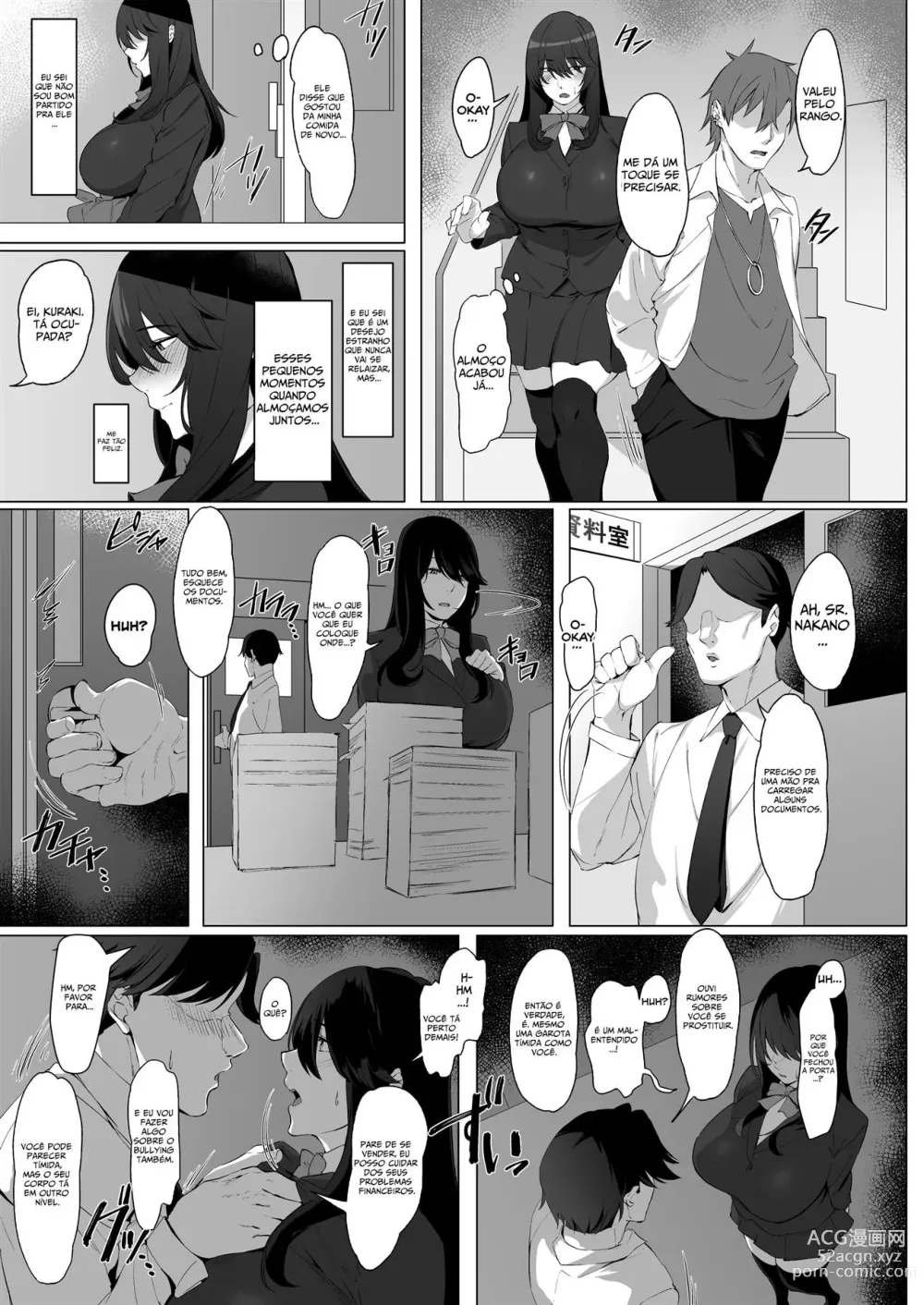 Page 4 of doujinshi Uma Garota Sombria Está tudo Bem para Você?