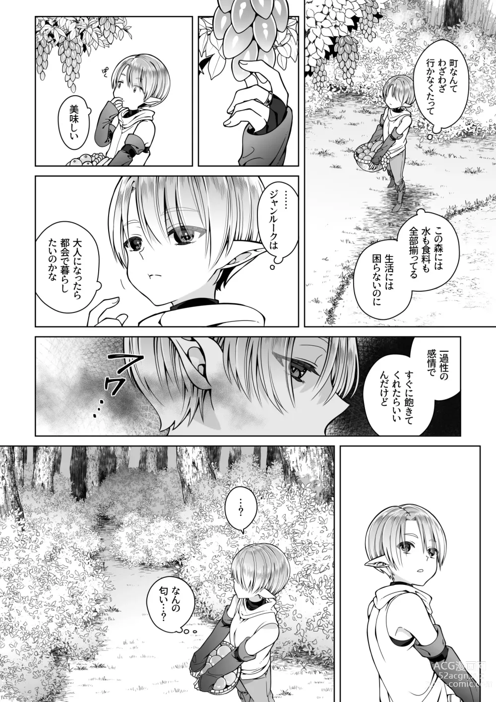 Page 9 of doujinshi Futago Elf no junan