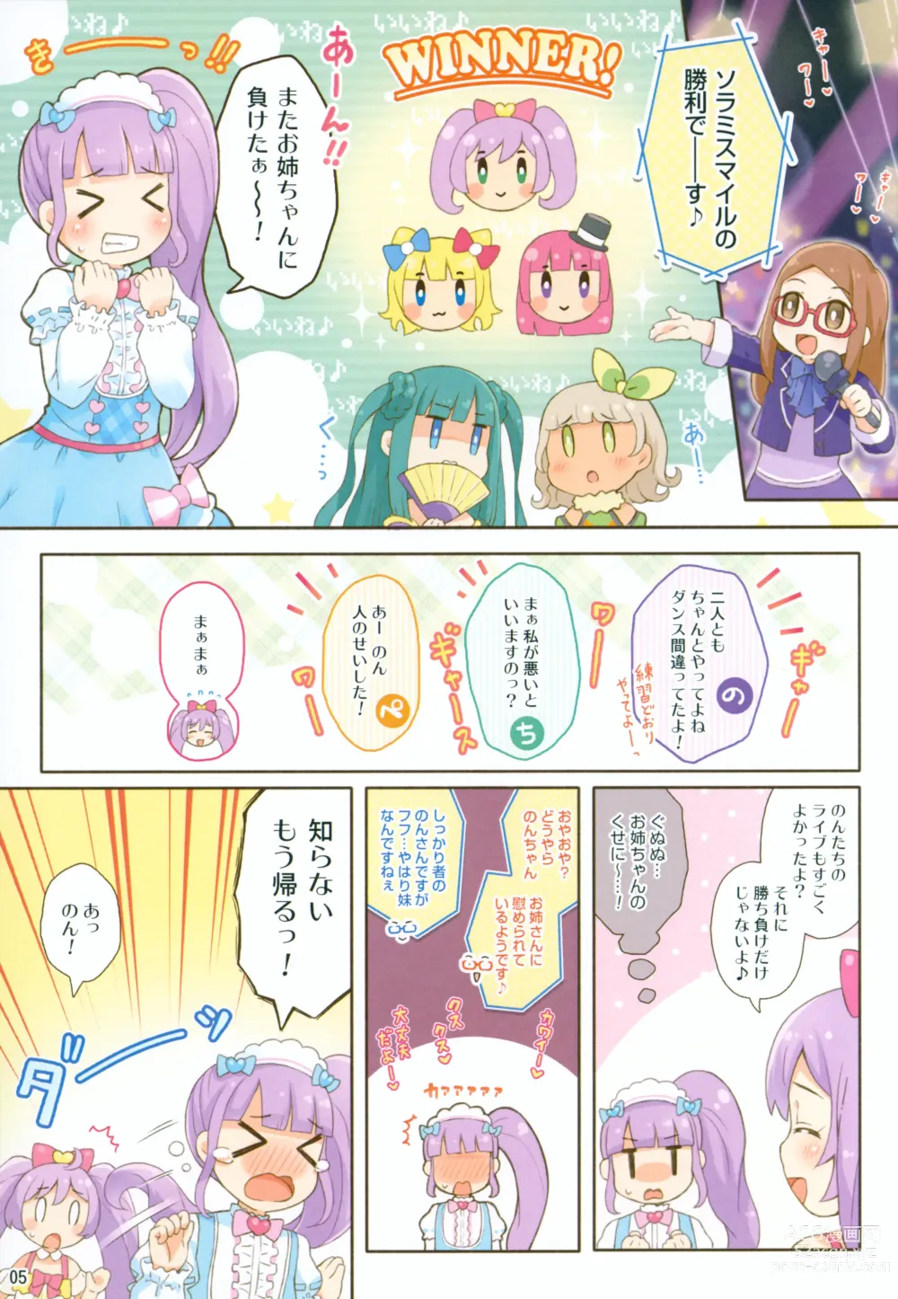 Page 4 of doujinshi [Momomoya (Mizuno Mumomo) Non-chan no Fanservice