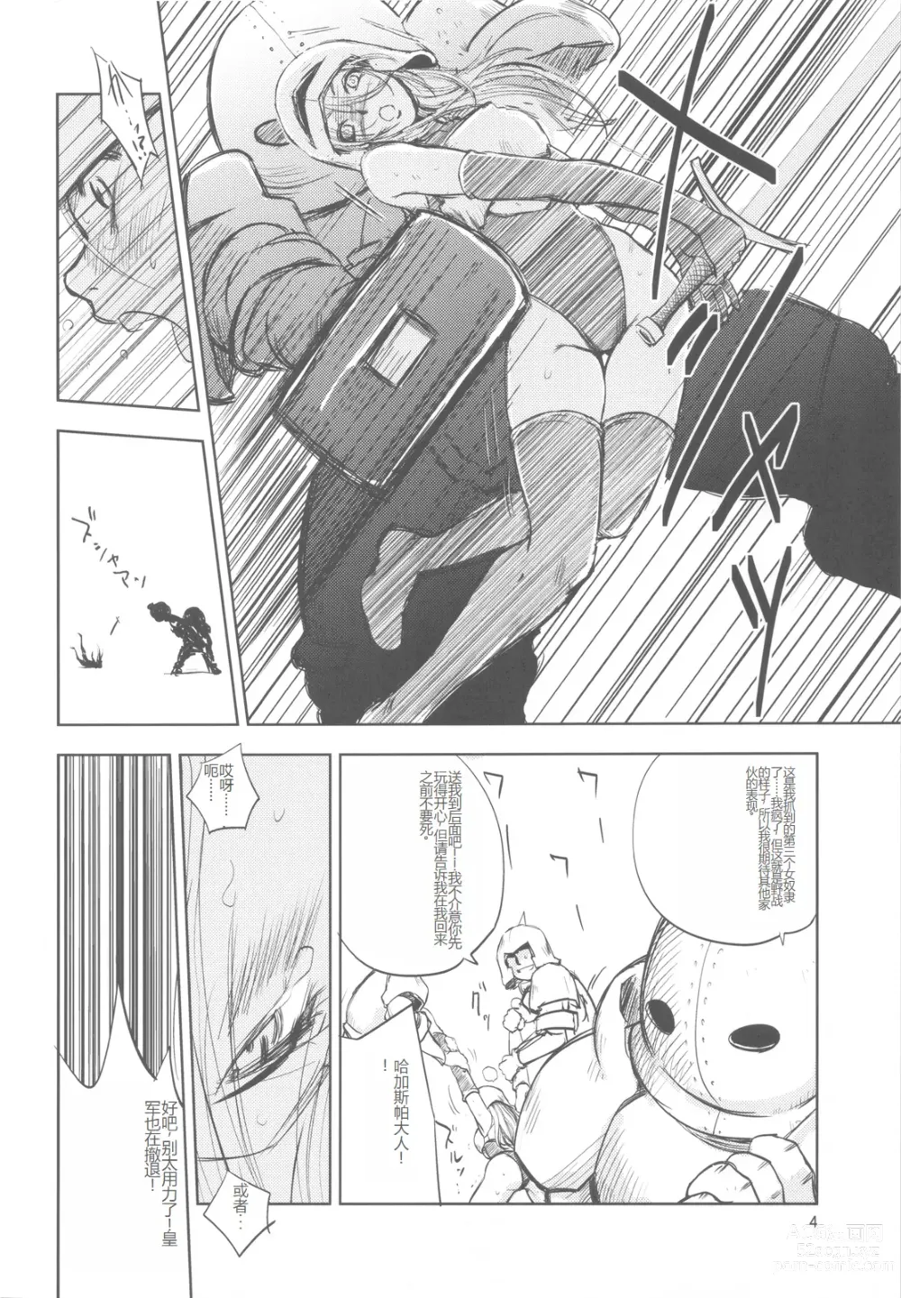 Page 3 of doujinshi GRASSENS WAR ANOTHER STORY Ex #01 Node Shinkou I