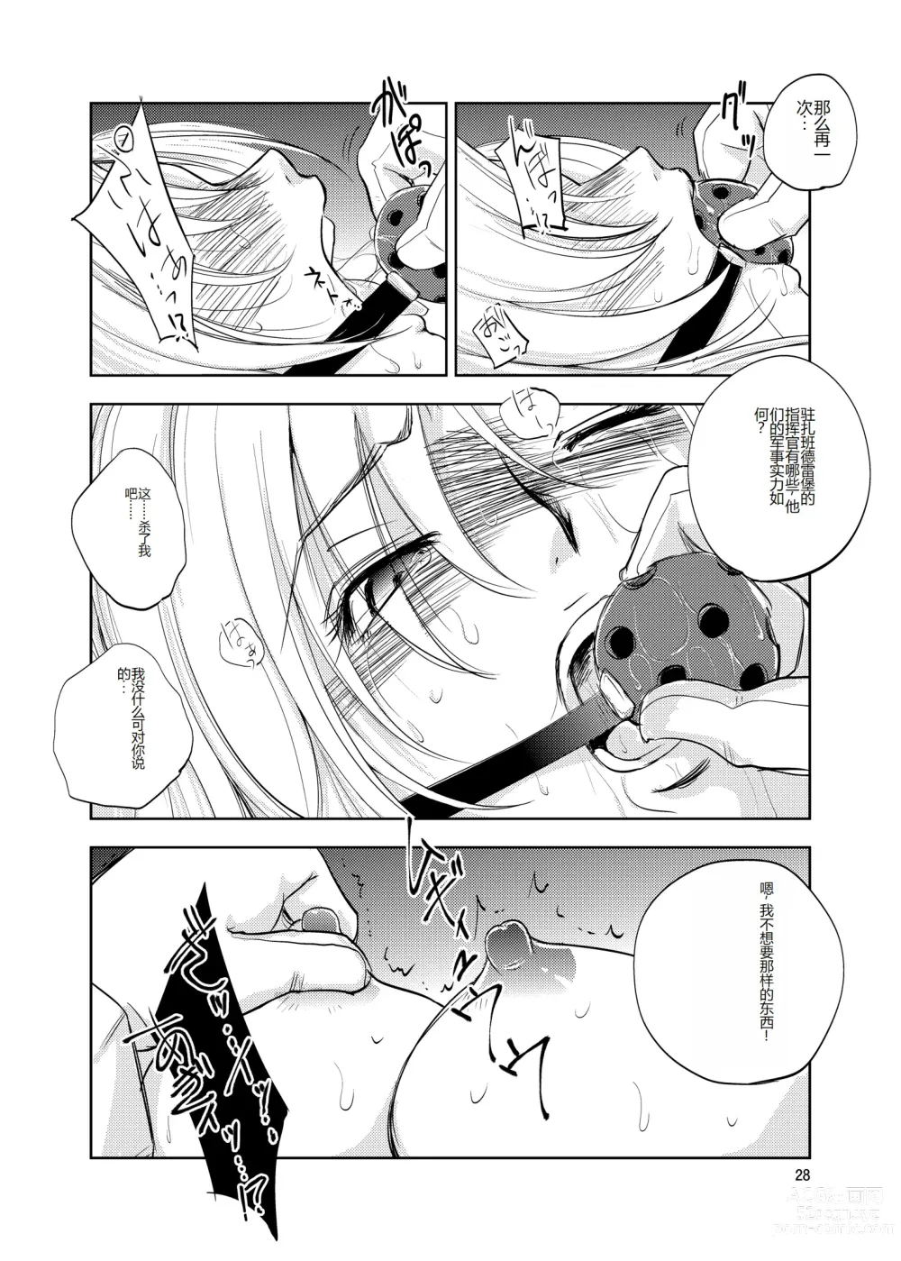 Page 28 of doujinshi GRASSENS WAR ANOTHER STORY Ex #02 Node Shinkou II