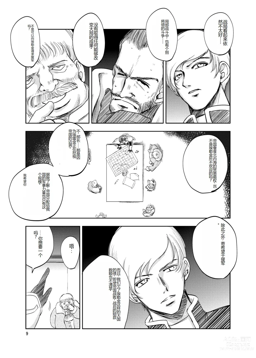 Page 9 of doujinshi GRASSENS WAR ANOTHER STORY Ex #02 Node Shinkou II