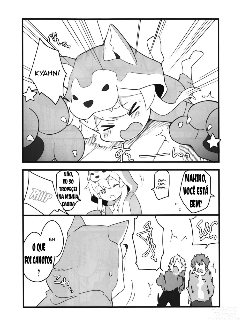 Page 7 of doujinshi Ookami-san wa Oshimai!