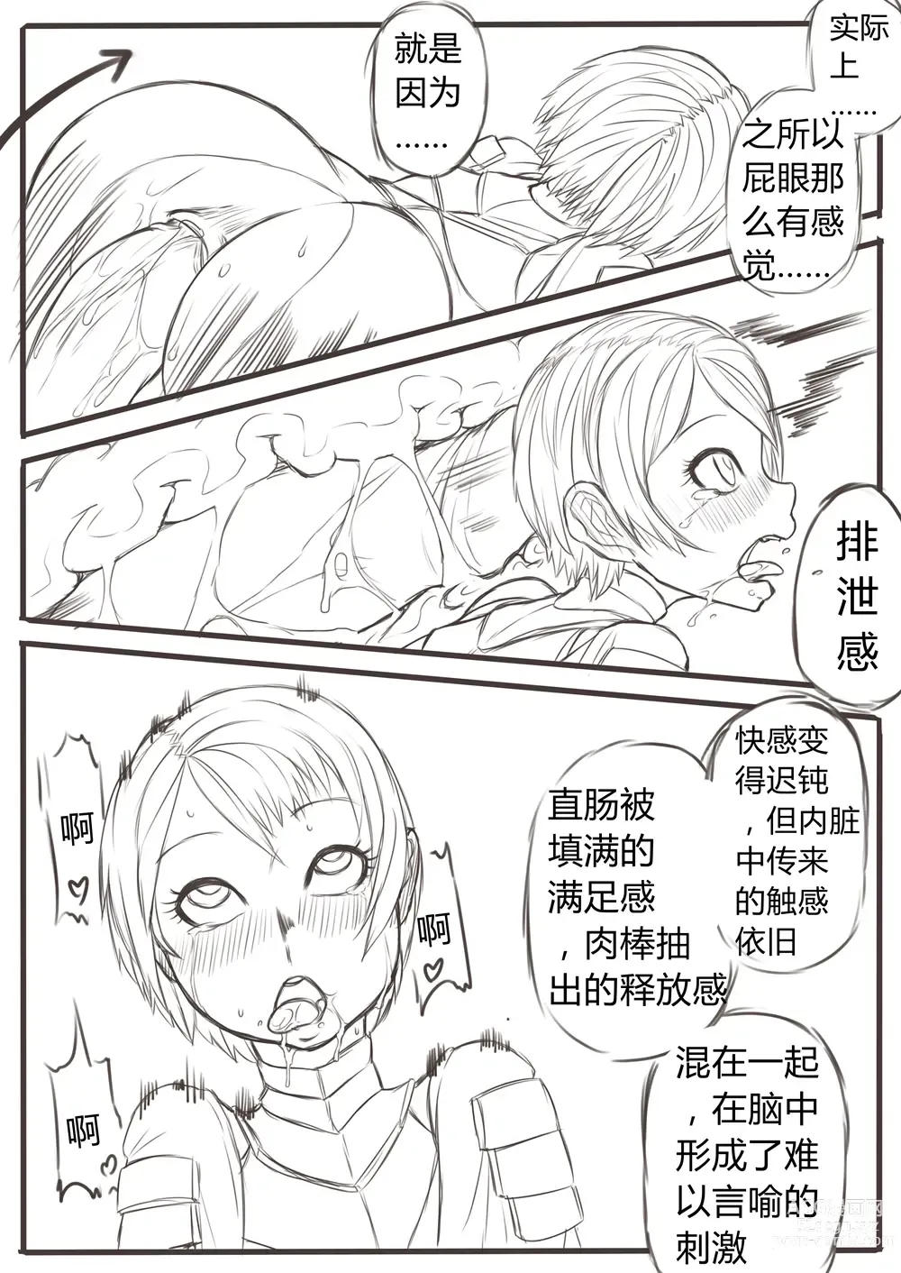 Page 17 of doujinshi DarkSouls3 ANAL ONLY (Dark Souls 3)[無修正]中文