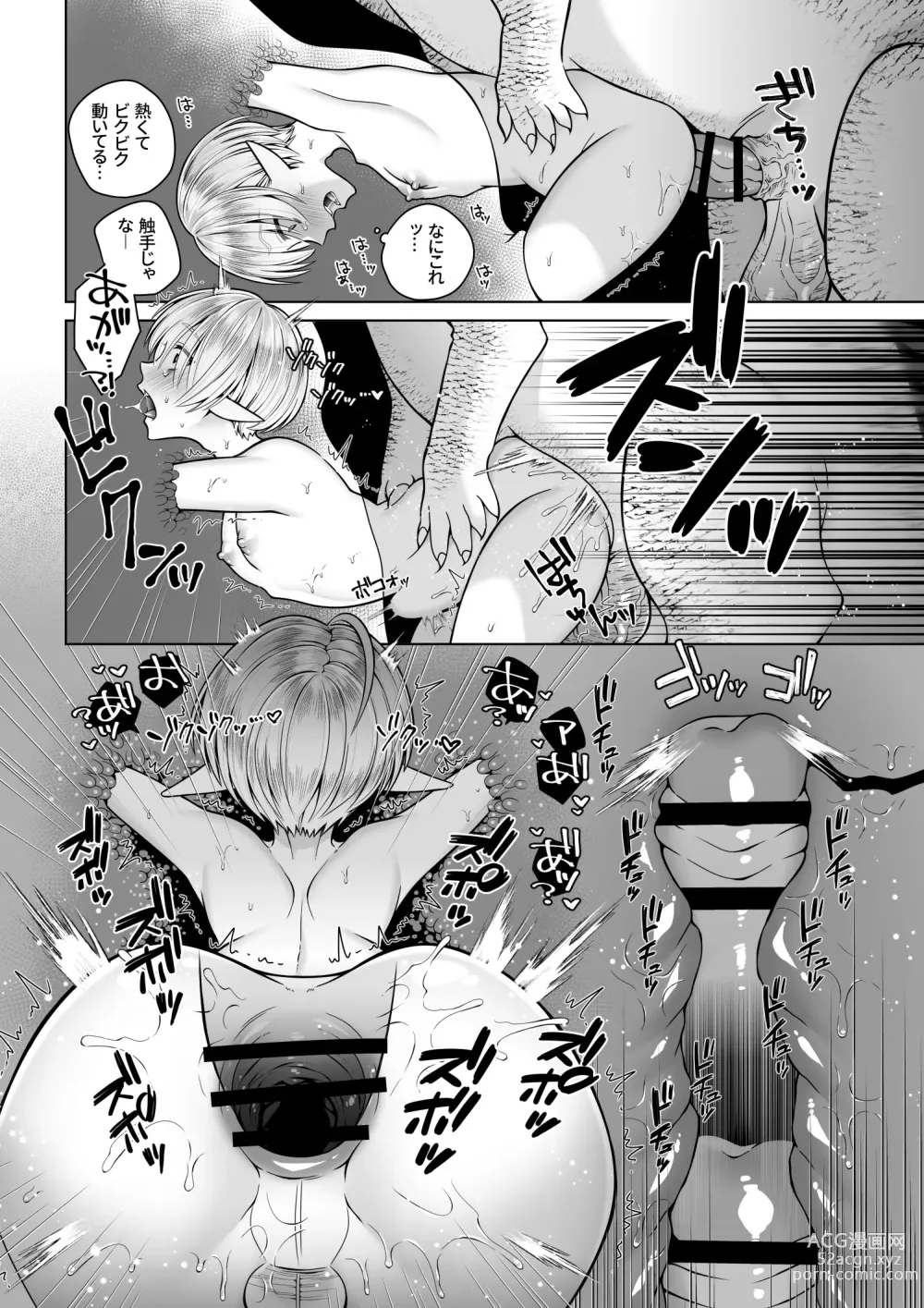 Page 13 of doujinshi Futago Elf no junan kouhen