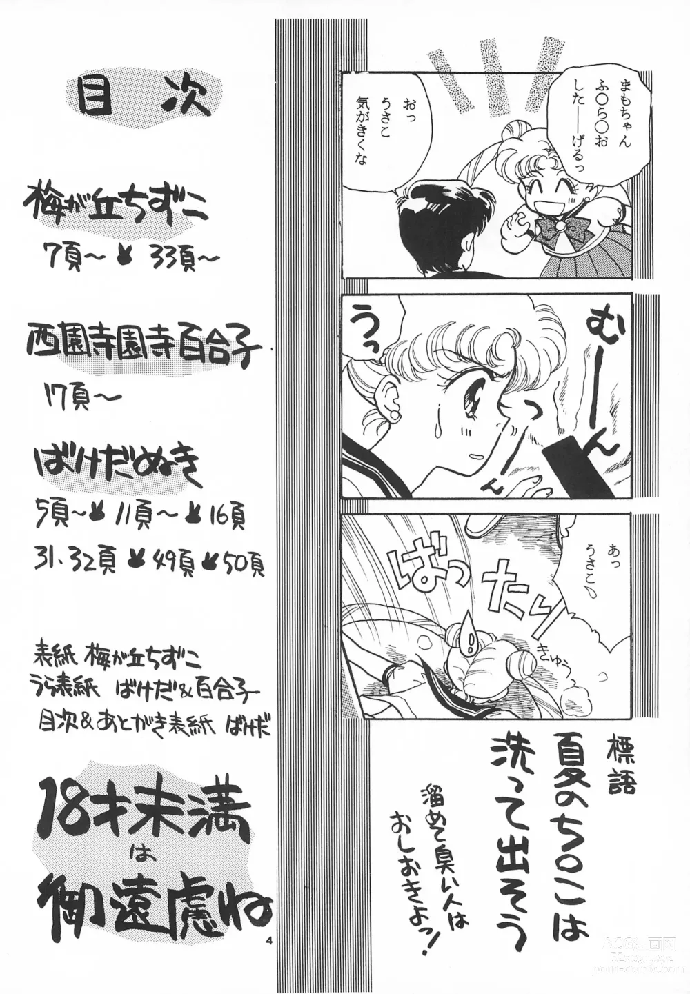 Page 6 of doujinshi Hirake! Usagi-chan