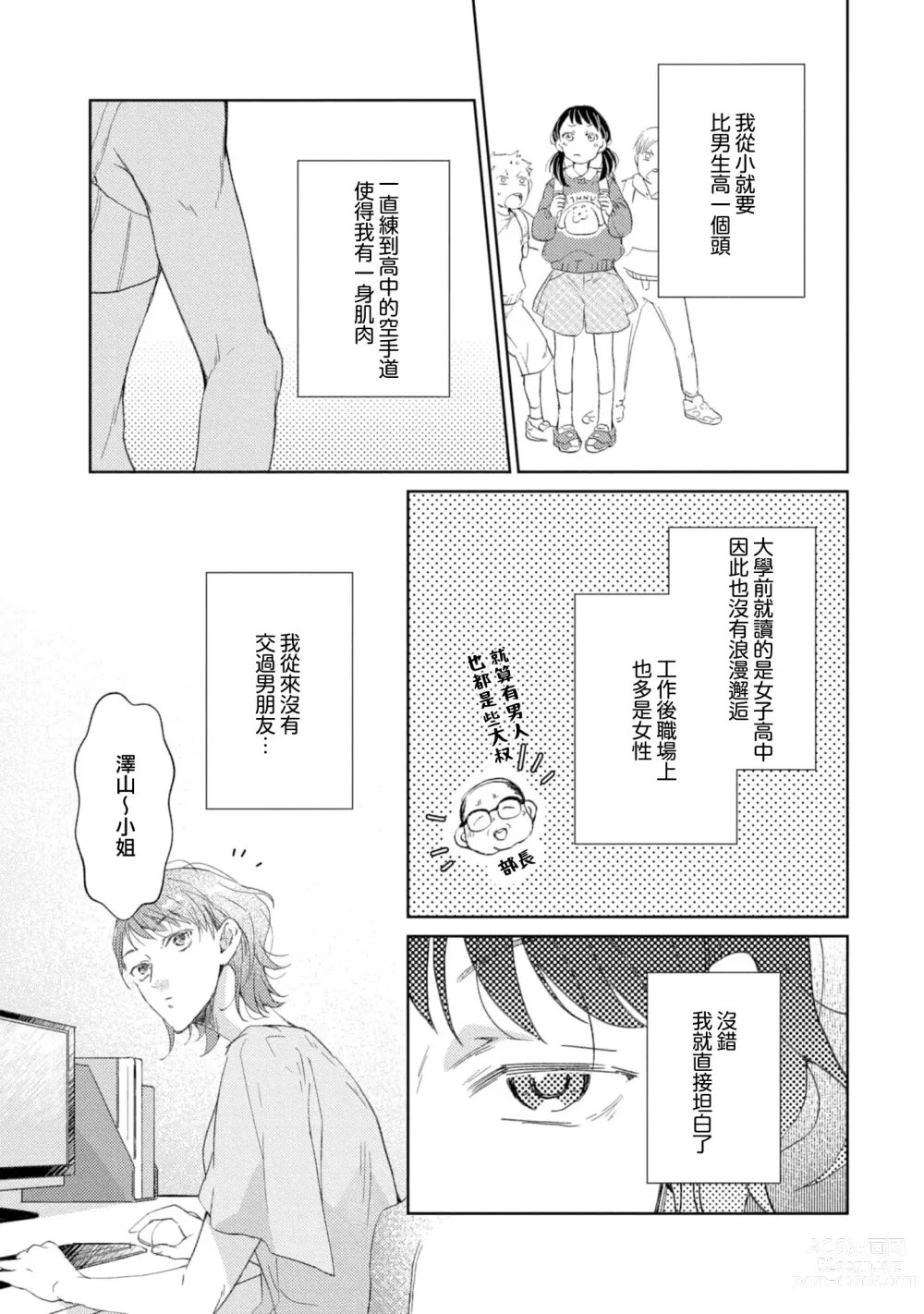 Page 12 of manga 美女的外表之下潜藏着绝伦野兽～无性别男子在晚上其实是肉食动物～ 1-5 end