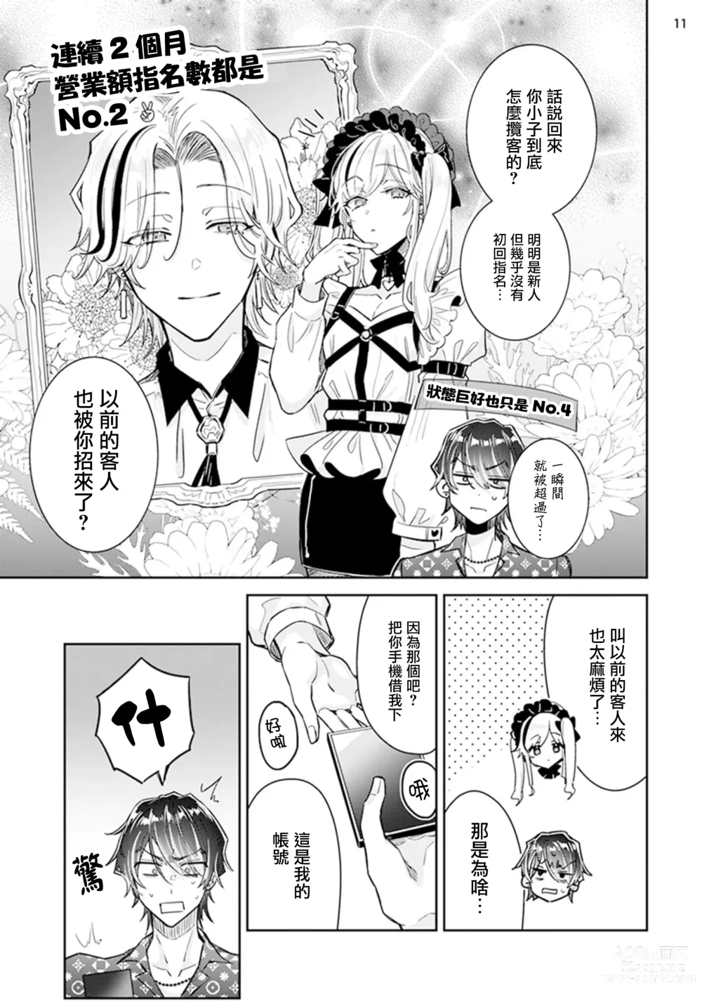 Page 12 of manga Tousaku Zecchou Love Lovers Dai 3-ya