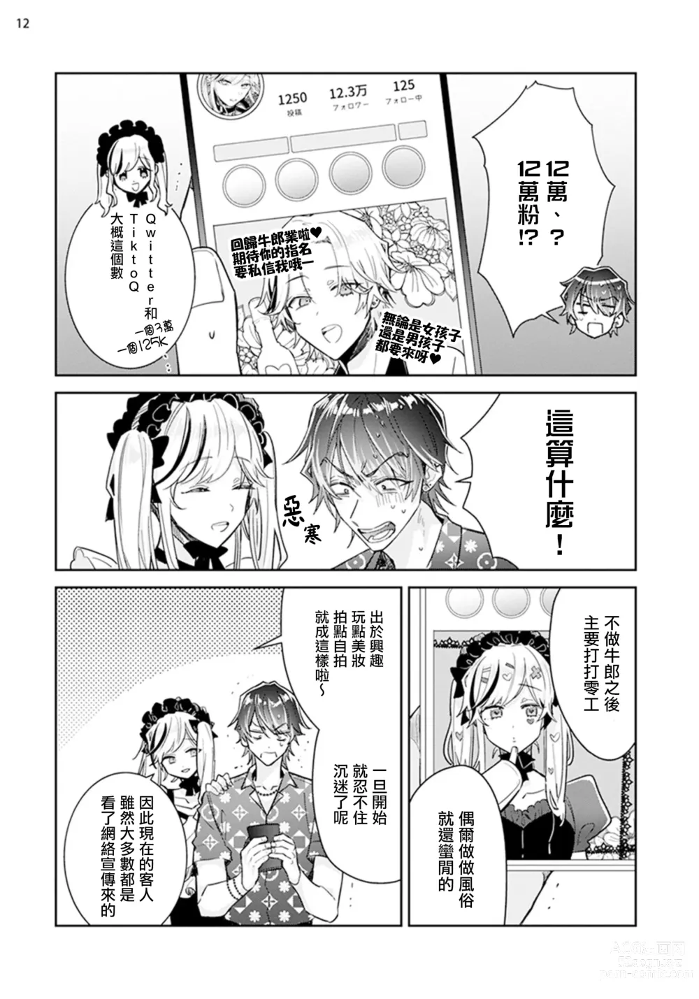 Page 13 of manga Tousaku Zecchou Love Lovers Dai 3-ya