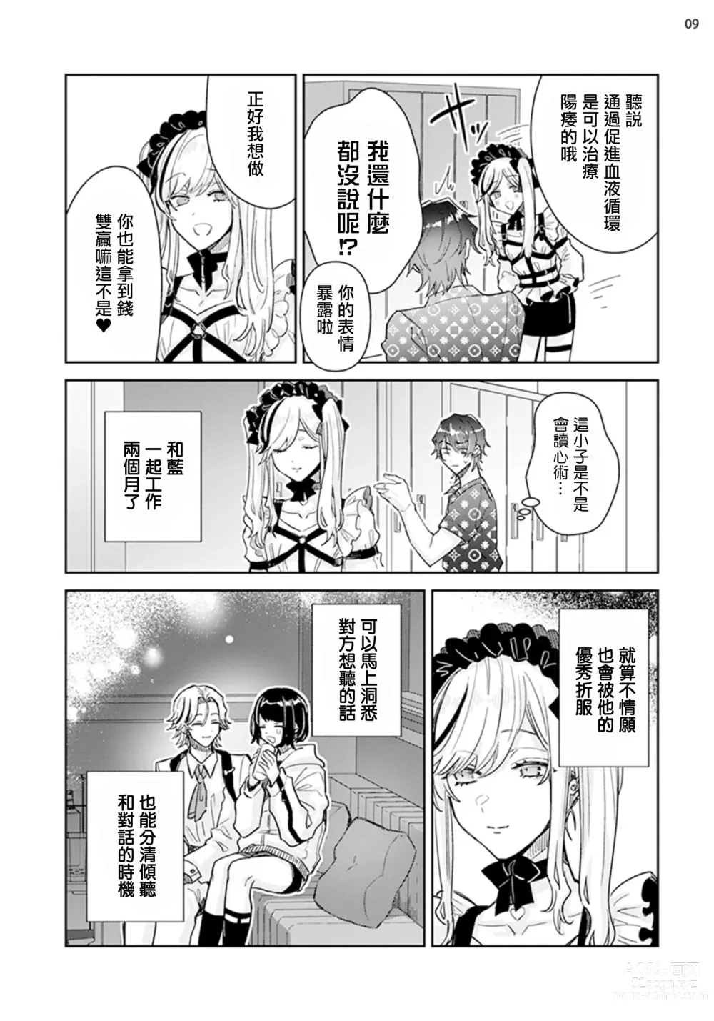Page 10 of manga Tousaku Zecchou Love Lovers Dai 3-ya