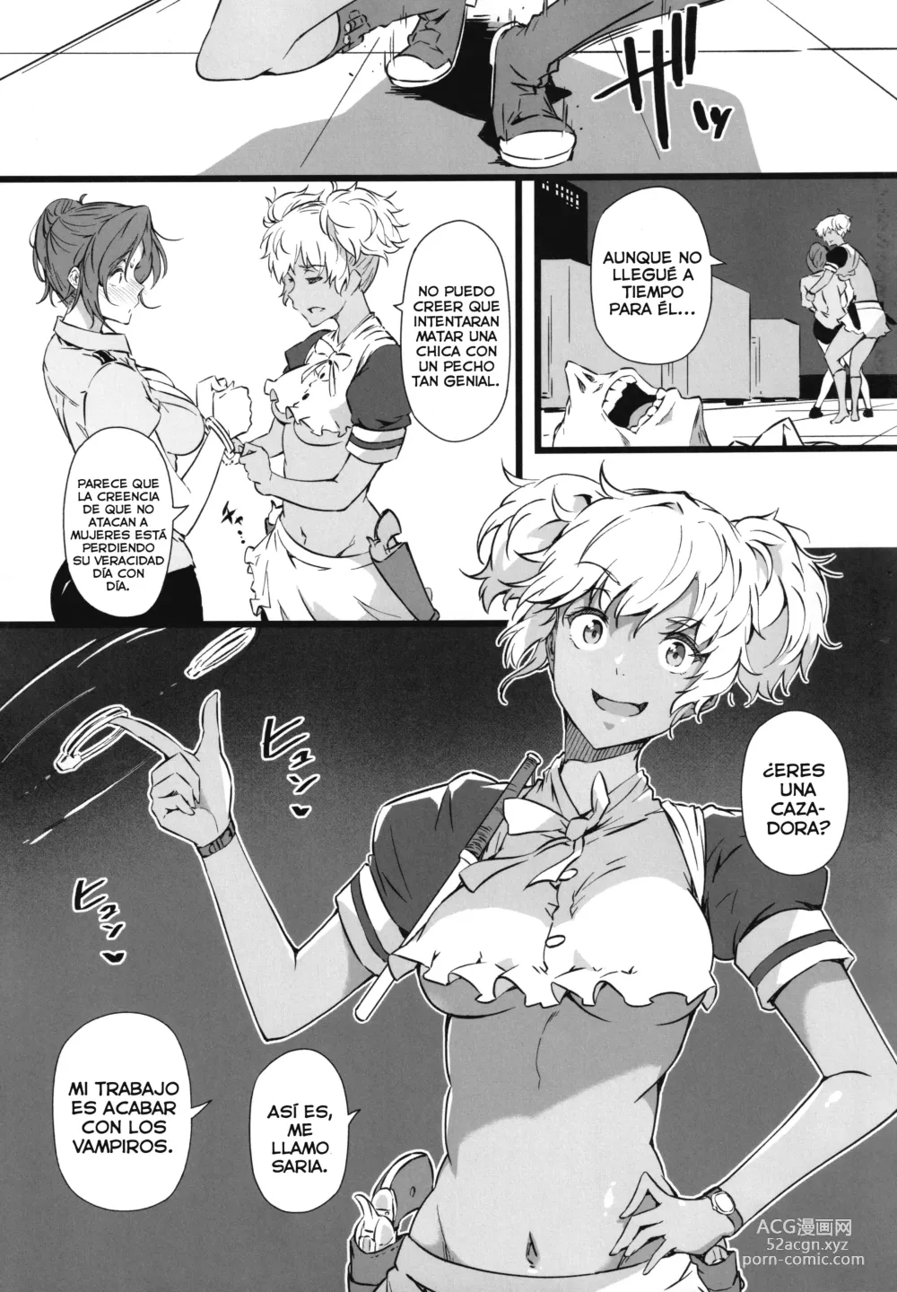 Page 10 of doujinshi Juu to Bonyuu to Kyuuketsuki 2-Kan