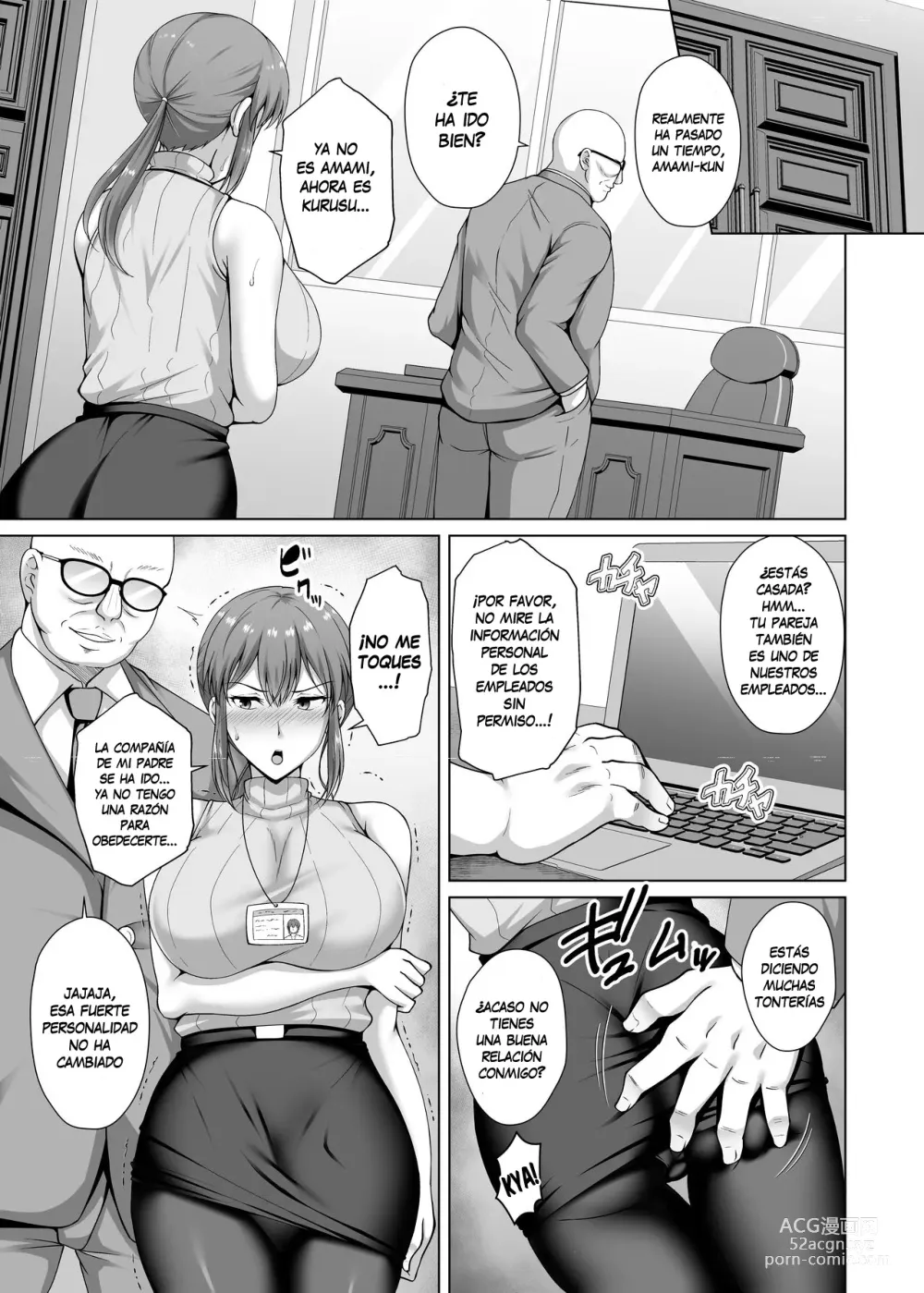 Page 9 of doujinshi Una Mujer Casada Y Reformada Se Vuelve Enamorar De Su Jefe