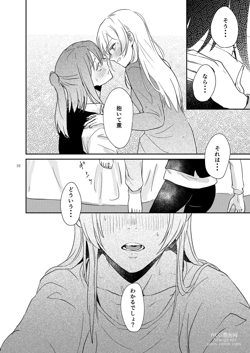 Page 16 of doujinshi Kimi no Tame ni Watashi ni wa