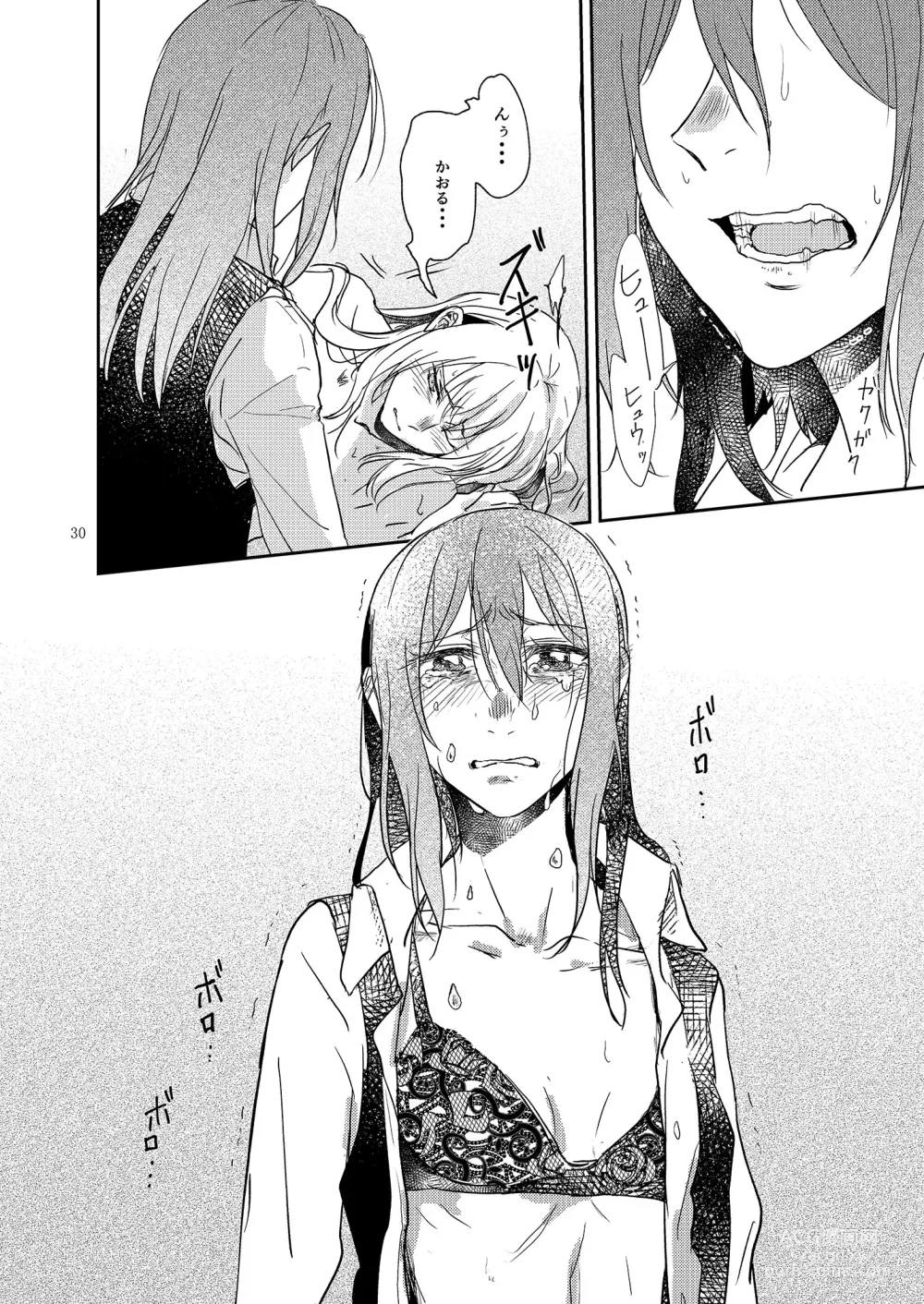 Page 30 of doujinshi Kimi no Tame ni Watashi ni wa