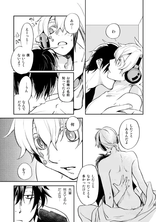 Page 30 of doujinshi Yasashii Sekai no Koroshigata