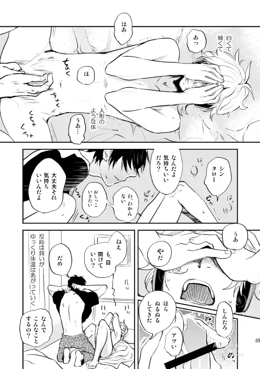 Page 32 of doujinshi Yasashii Sekai no Koroshigata