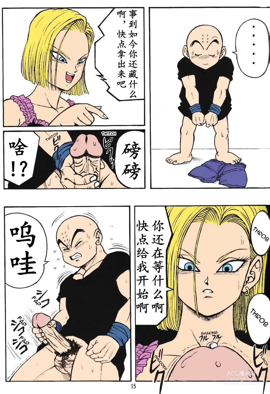 Page 13 of doujinshi DragonBall H Maki San (decensored)