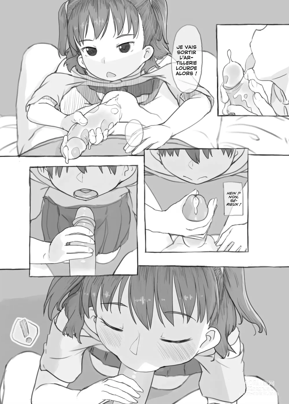 Page 30 of doujinshi Session branlette avec ma petite sœur ! (decensored)